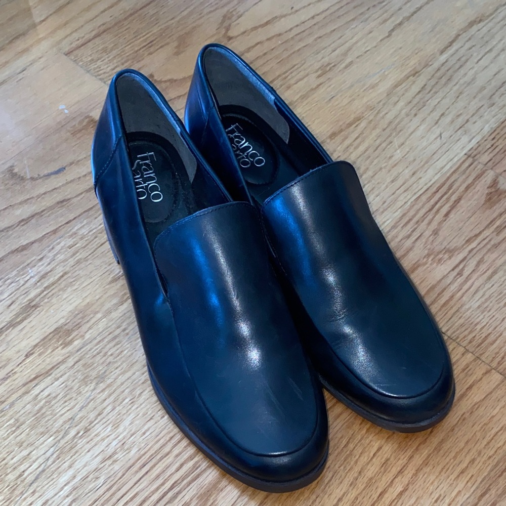 Franco Sarto Women’s Black Loafers
